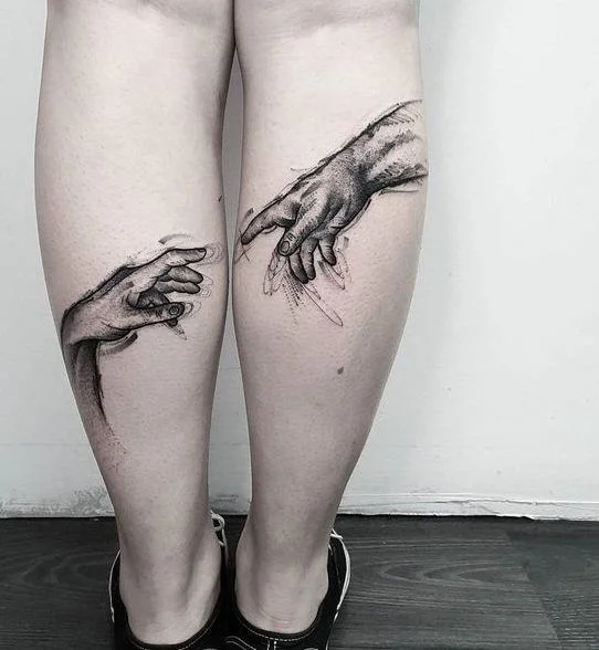 Colección de patrones de tatuajes que expresan soledad.