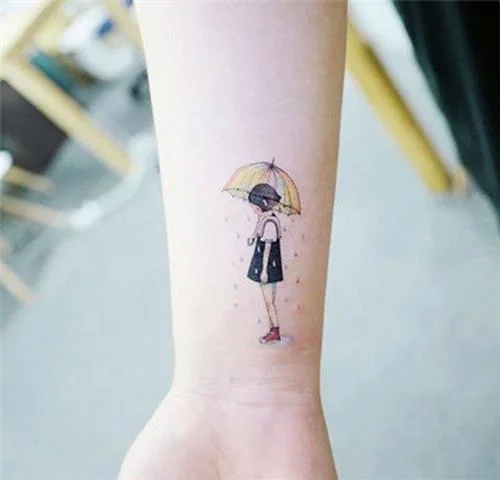 Colección de patrones de tatuajes que expresan soledad.