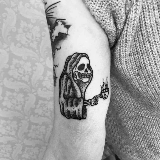 Colección de patrones de tatuajes de muerte: tatuajes para personas con personalidades fuertes