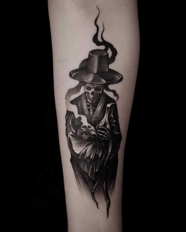 Colección de patrones de tatuajes de muerte: tatuajes para personas con personalidades fuertes