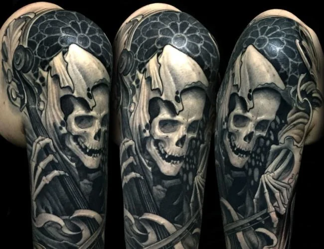 Colección de patrones de tatuajes de muerte: tatuajes para personas con personalidades fuertes