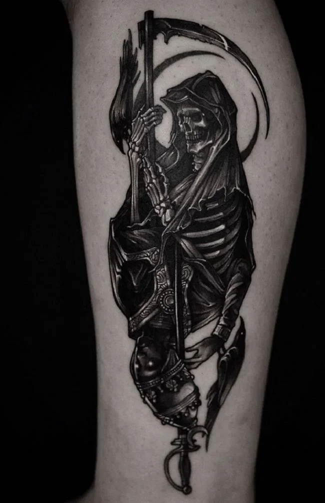 Colección de patrones de tatuajes de muerte: tatuajes para personas con personalidades fuertes