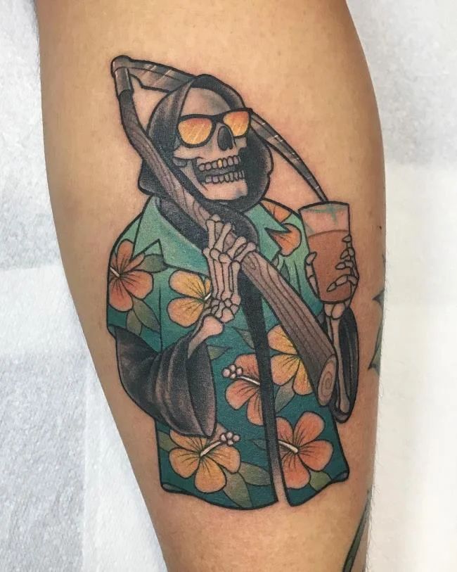 Colección de patrones de tatuajes de muerte: tatuajes para personas con personalidades fuertes