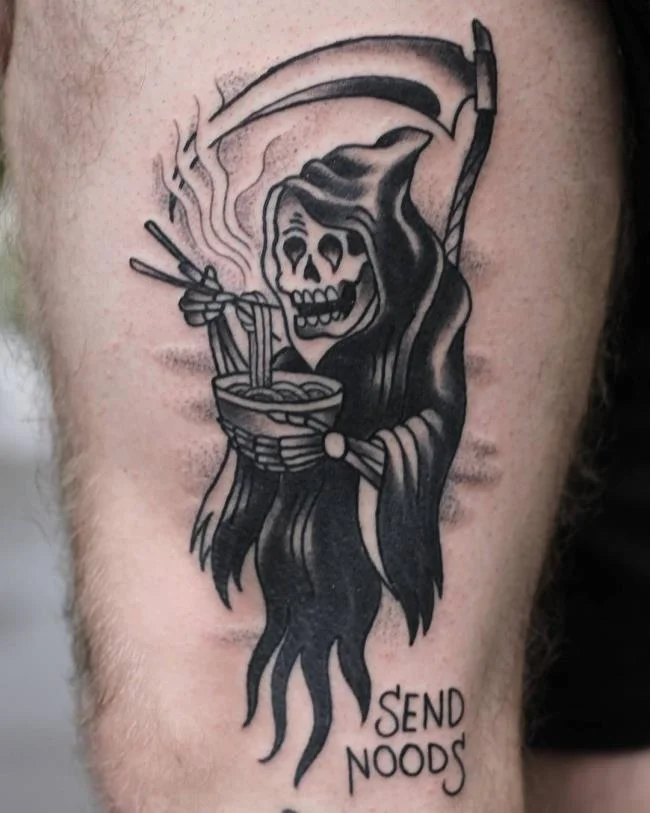 Colección de patrones de tatuajes de muerte: tatuajes para personas con personalidades fuertes