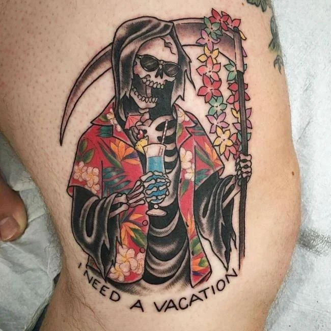 Colección de patrones de tatuajes de muerte: tatuajes para personas con personalidades fuertes