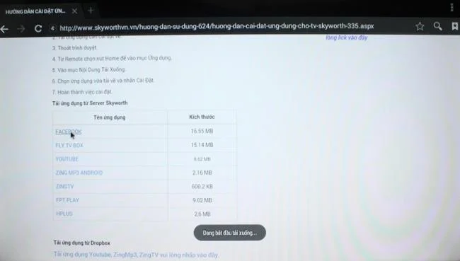 نحوه بارگیری برنامه های خارجی در Smart TV Skyworth با فایل apk (بخش 1)