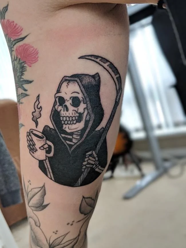 Colección de patrones de tatuajes de muerte: tatuajes para personas con personalidades fuertes