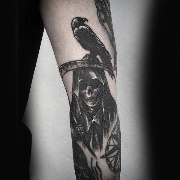 Colección de patrones de tatuajes de muerte: tatuajes para personas con personalidades fuertes
