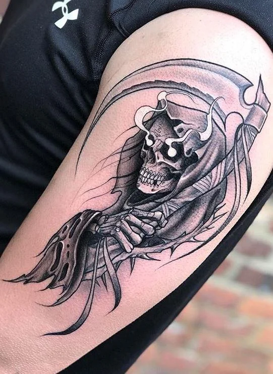 Colección de patrones de tatuajes de muerte: tatuajes para personas con personalidades fuertes