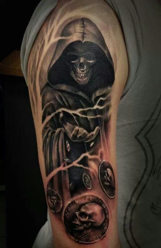 Colección de patrones de tatuajes de muerte: tatuajes para personas con personalidades fuertes