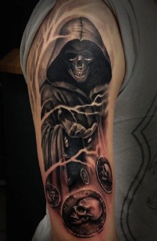 Colección de patrones de tatuajes de muerte: tatuajes para personas con personalidades fuertes