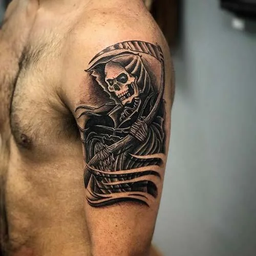 Colección de patrones de tatuajes de muerte: tatuajes para personas con personalidades fuertes