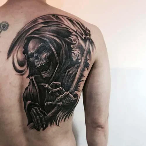 Colección de patrones de tatuajes de muerte: tatuajes para personas con personalidades fuertes