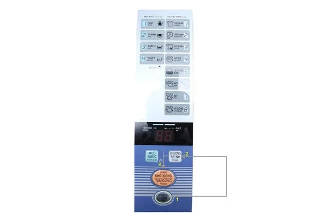 نحوه استفاده از صفحه کنترل ماشین لباسشویی Sanyo ASW-S90ZT / S85ZT / S70V1T / S80KT / S85VT