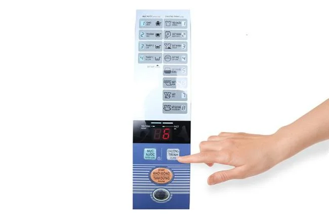 نحوه استفاده از صفحه کنترل ماشین لباسشویی Sanyo ASW-S90ZT / S85ZT / S70V1T / S80KT / S85VT