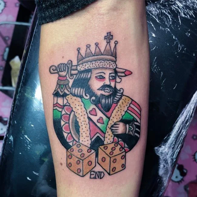 Colección de los mejores diseños de tatuajes: ¿qué dice la baraja de 52 cartas?