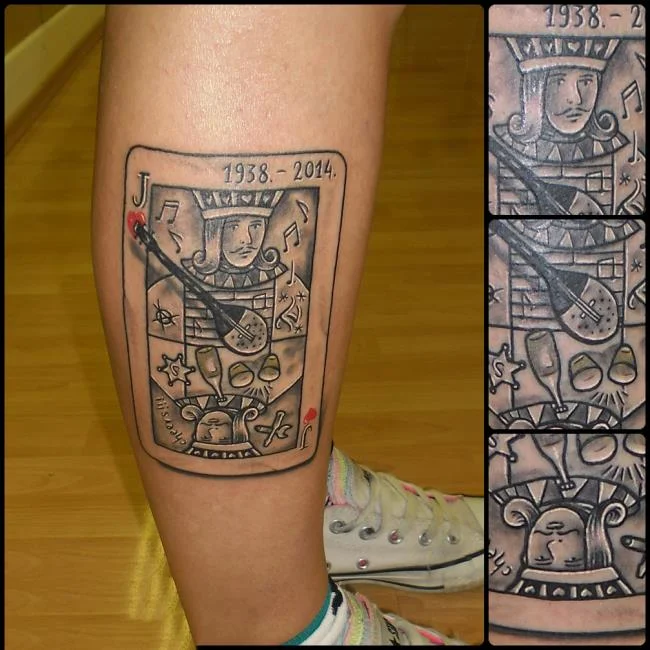 Colección de los mejores diseños de tatuajes: ¿qué dice la baraja de 52 cartas?