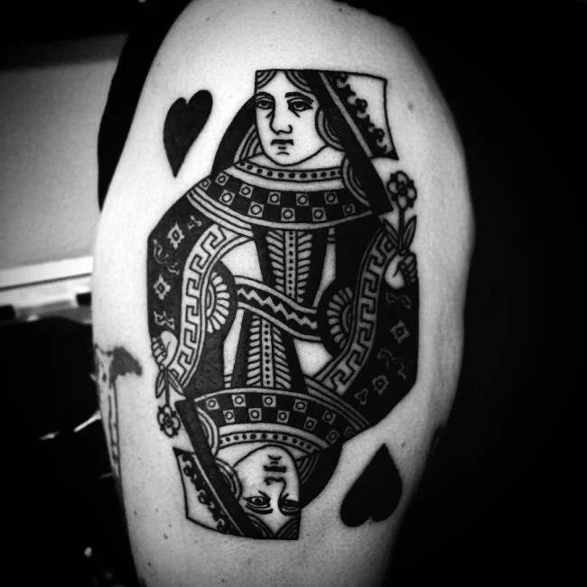 Colección de los mejores diseños de tatuajes: ¿qué dice la baraja de 52 cartas?