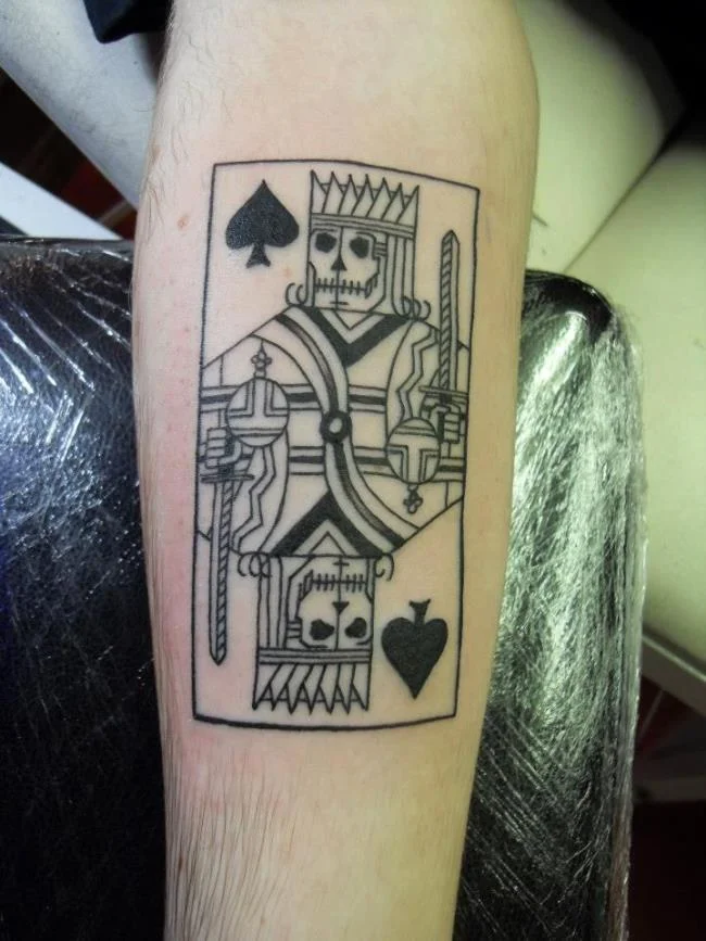 Colección de los mejores diseños de tatuajes: ¿qué dice la baraja de 52 cartas?