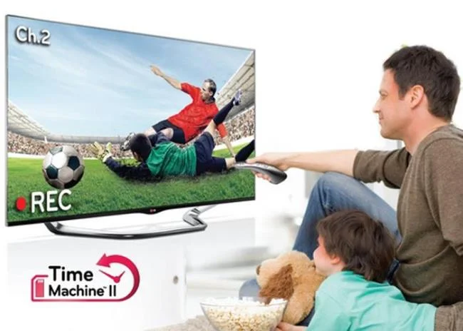 LG 스마트 TV의 타임머신 기능
