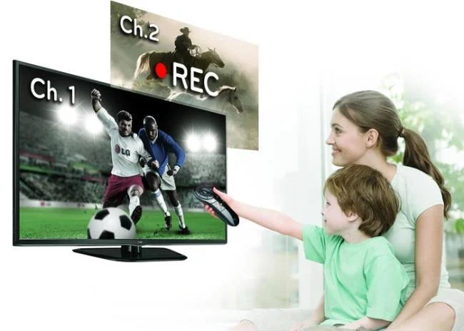 LG 스마트 TV의 타임머신 기능