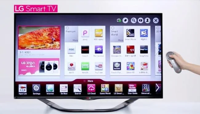 LG 스마트 TV의 타임머신 기능