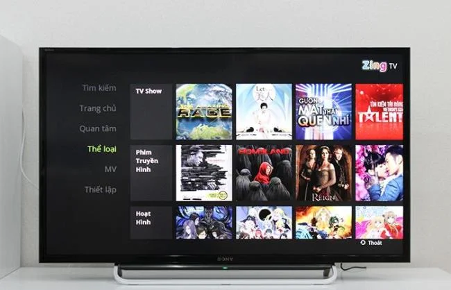 نحوه استفاده از فروشگاه برنامه Sony Opera TV