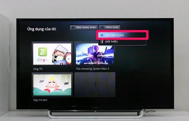 نحوه استفاده از فروشگاه برنامه Sony Opera TV
