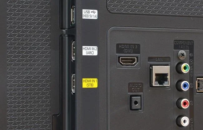 TV'deki HDMI ve USB bağlantı noktası sembollerini çözün