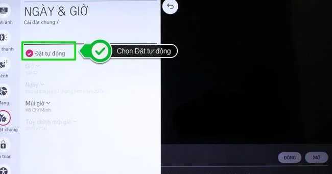 Come impostare l'ora sul sistema operativo Smart TV LG WebOS