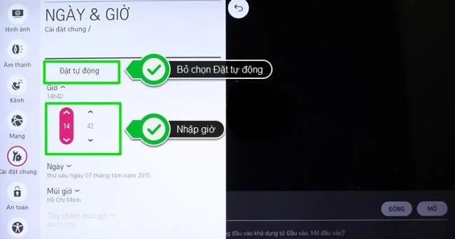 Come impostare l'ora sul sistema operativo Smart TV LG WebOS