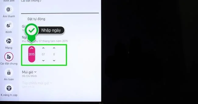 Come impostare l'ora sul sistema operativo Smart TV LG WebOS