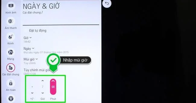Come impostare l'ora sul sistema operativo Smart TV LG WebOS