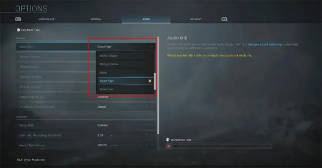 Istruzioni per regolare i passi in Call of Duty: Warzone