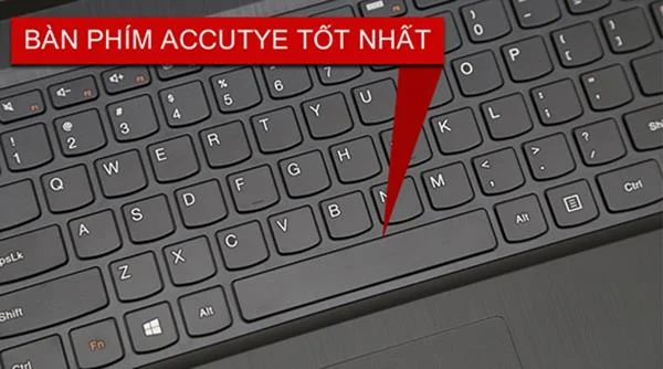 What is the AccuType Keyboard on a laptop?