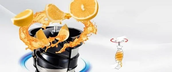 Compare o espremedor regular e o espremedor lento