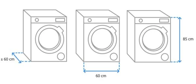 Dimensioni della lavatrice e TOP 3 cose da sapere