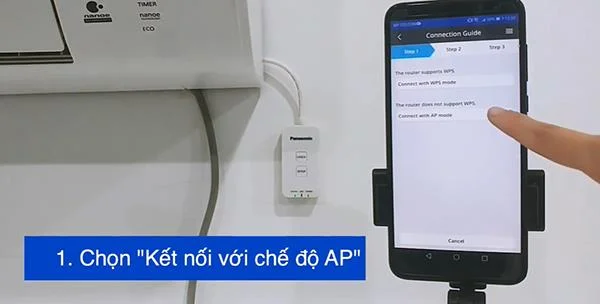 دستورالعمل اتصال کولر گازی پاناسونیک با برنامه Panasonic Comfort Cloud با استفاده از تلفن های هوشمند