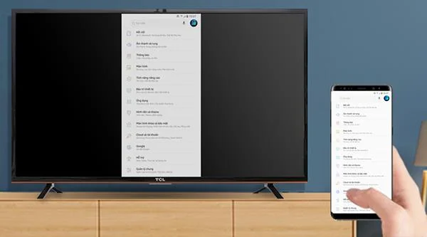 Come condividere i dati del telefono su Smart TV TCL
