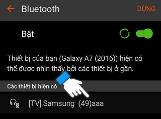 Instruções sobre como conectar seu telefone à TV via bluetooth para reproduzir música