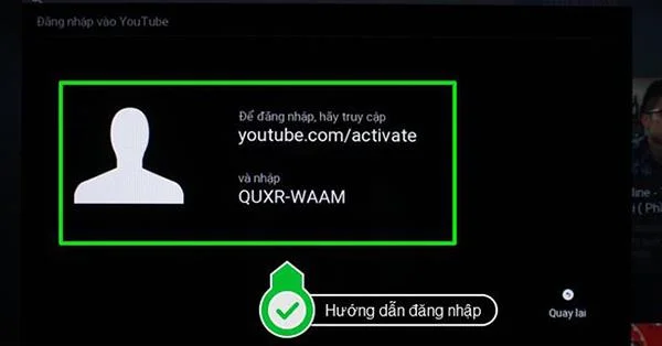 スマートTV、TVボックスでYoutubeアカウントにログインする方法の説明