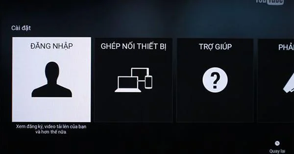 スマートTV、TVボックスでYoutubeアカウントにログインする方法の説明