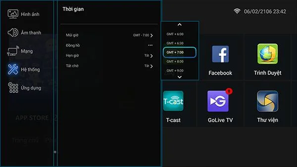 間違って、スマートTVの正しい日付と時刻を設定する必要があります