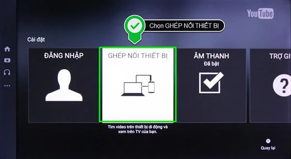 Istruzioni su come condividere i video di YouTube da telefoni, tablet, laptop su Smart TV