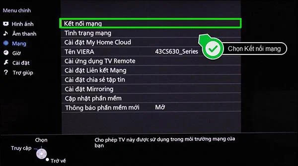 How to connect to Internet TV Panasonic