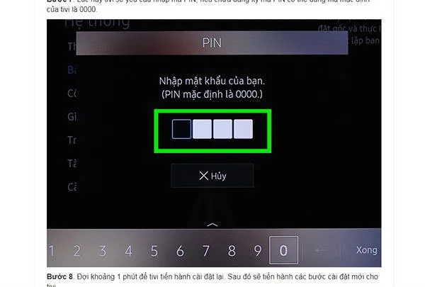 Come ripristinare le impostazioni di fabbrica e ripristinare da Samsung Smart TV