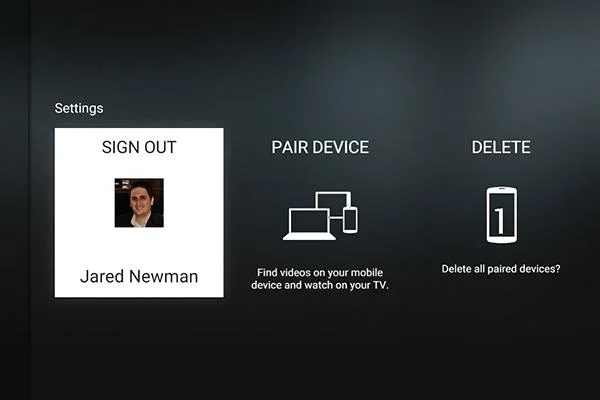 Come accedere all'account YouTube su Smart TV