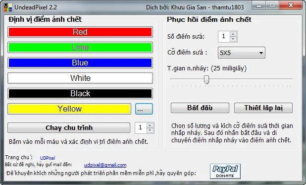 Istruzioni su come affrontare quando la TV appare punti morti, punti sfocati
