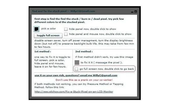 Istruzioni su come affrontare quando la TV appare punti morti, punti sfocati