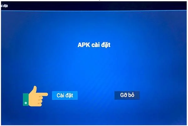 Smart TVAndroidオペレーティングシステム用のAPKファイルをインストールする方法